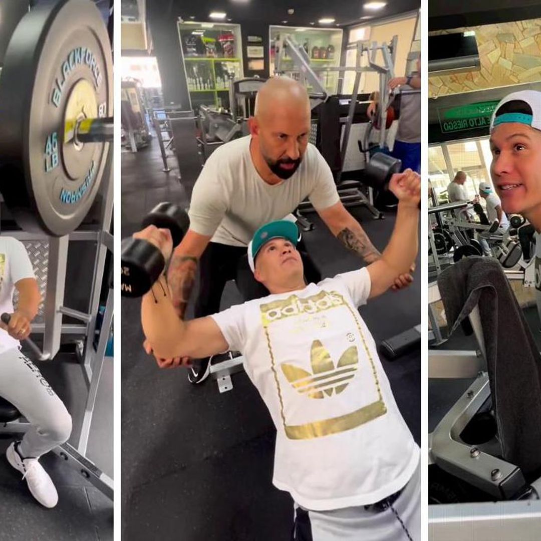 Chyno Miranda está decidido a ponerse en forma tras sus delicados problemas de salud