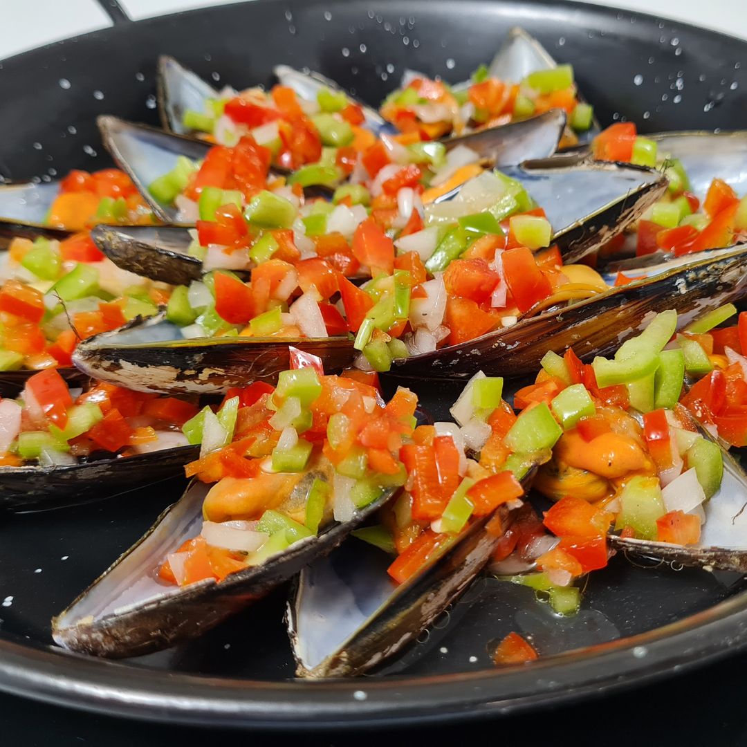 Mejillones a la vinagreta