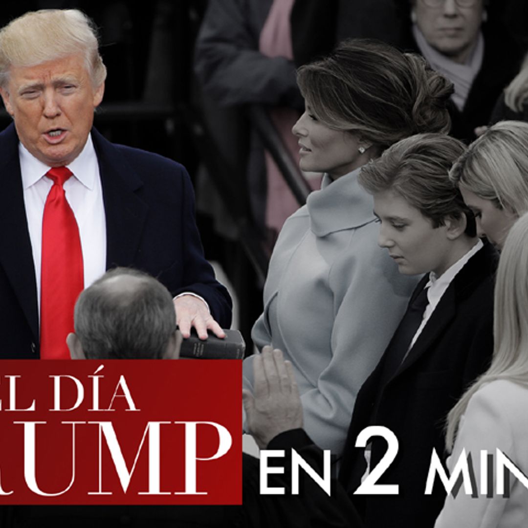 En vídeo: Así fue la intensa jornada de Donald Trump