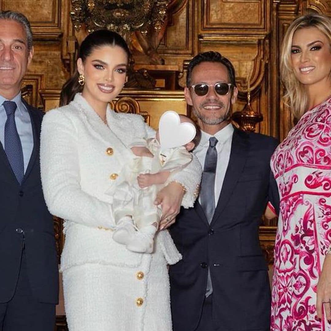 Marc Anthony y Nadia Ferreira: los detalles del bautizo de su bebé en México