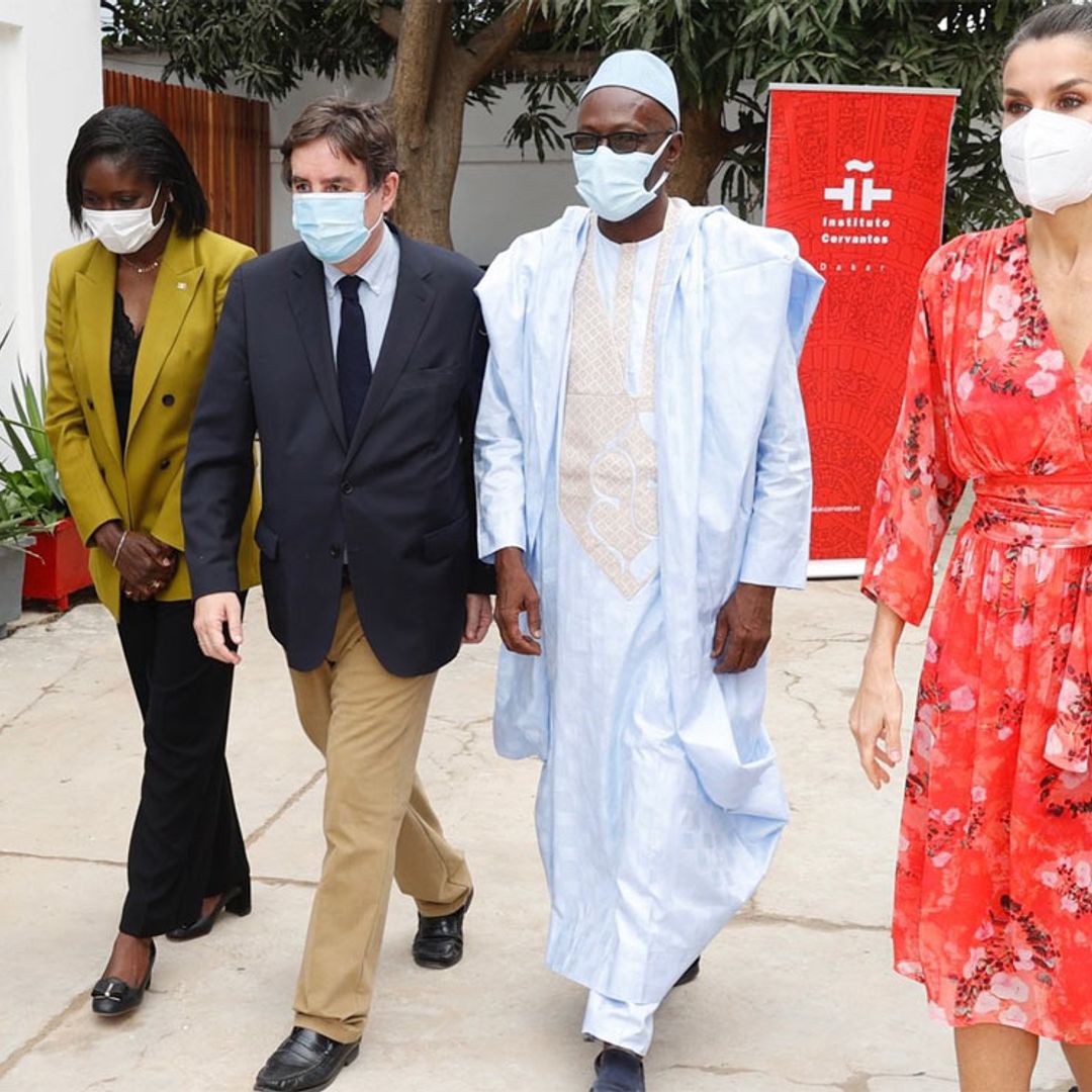 Doña Letizia inaugura el Instituto Cervantes en Dakar en un acto cargado de ritmos afroflamencos