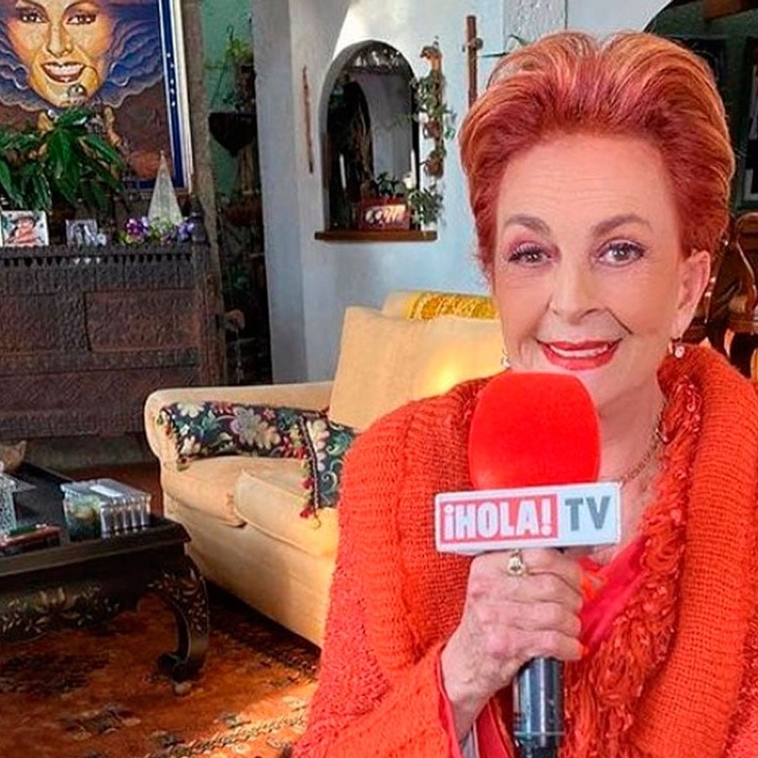 ‘El dolor, claro que lo tengo, acá guardadito, es mío’, decía Talina Fernández al recibir a ¡HOLA TV! en su hogar