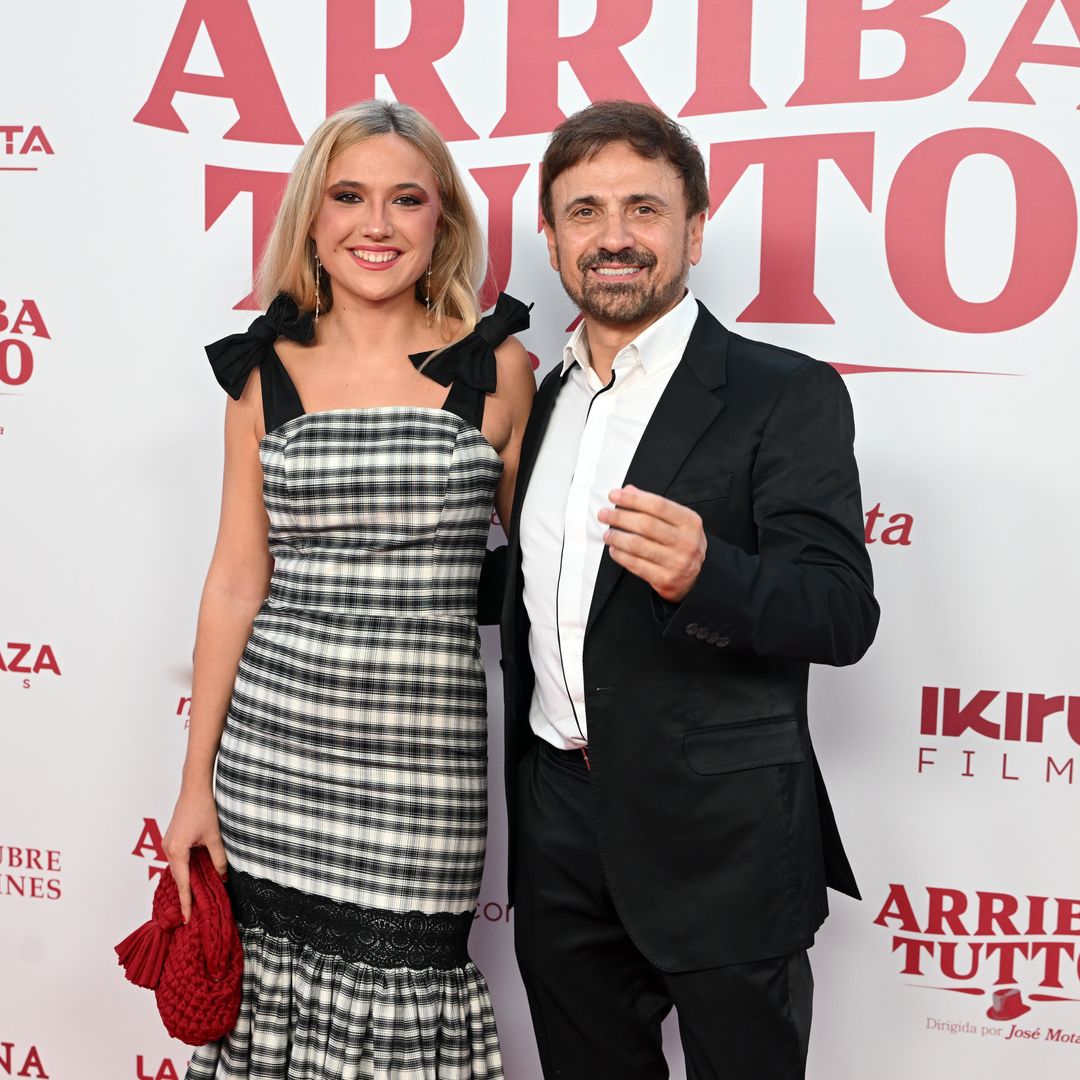 José Mota sorprende al posar con su hija Daniela en una noche muy especial: su debut como director