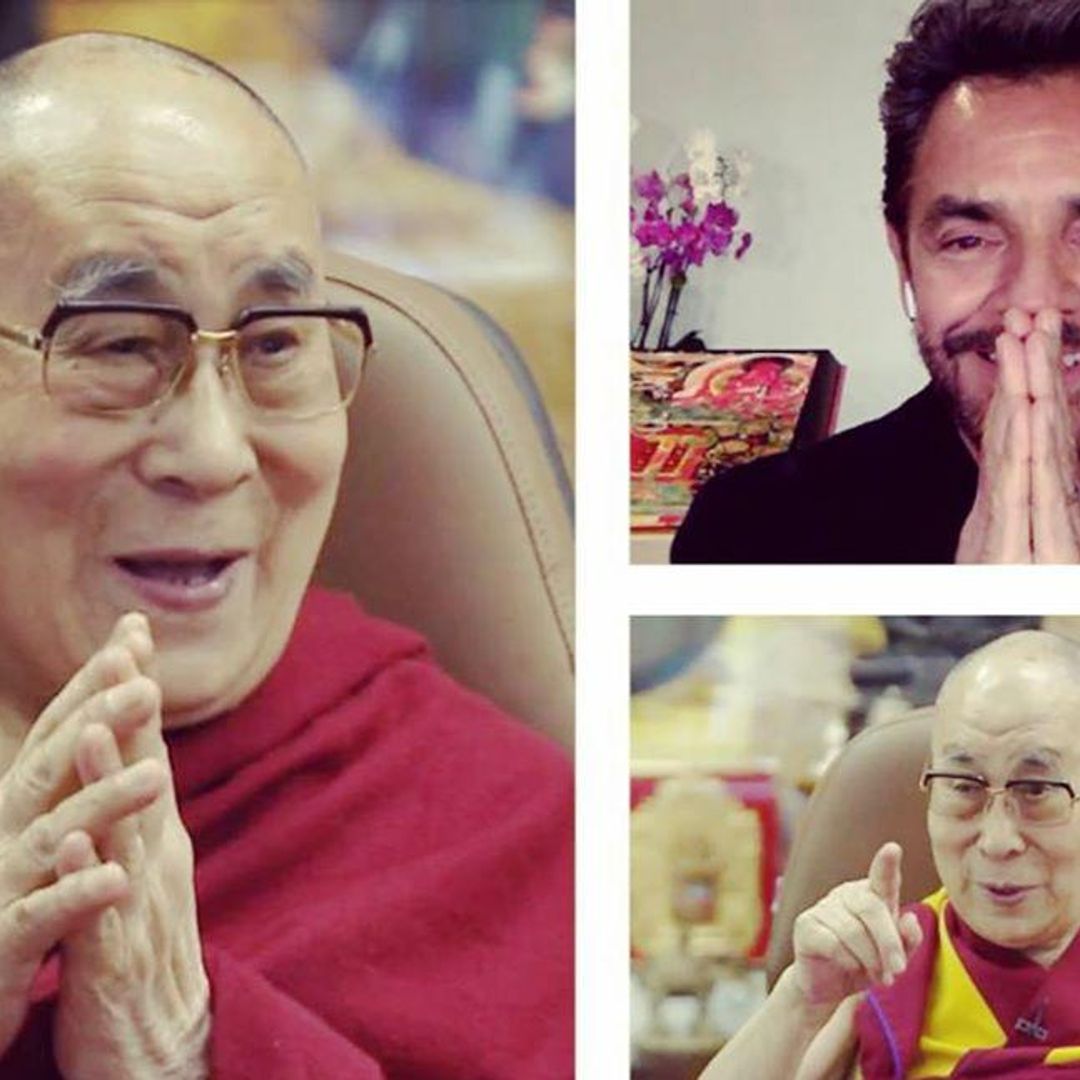 Eugenio Derbez cumple su sueño con una divertida entrevista al Dalai Lama