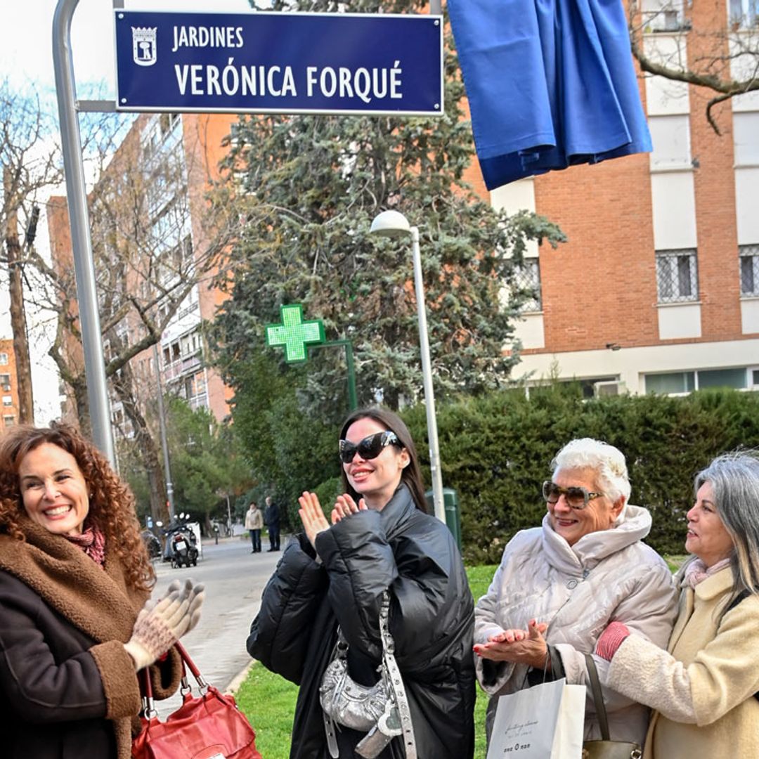 María Iborra, hija de Verónica Forqué, arropada por familia y amigos en el homenaje póstumo a su madre