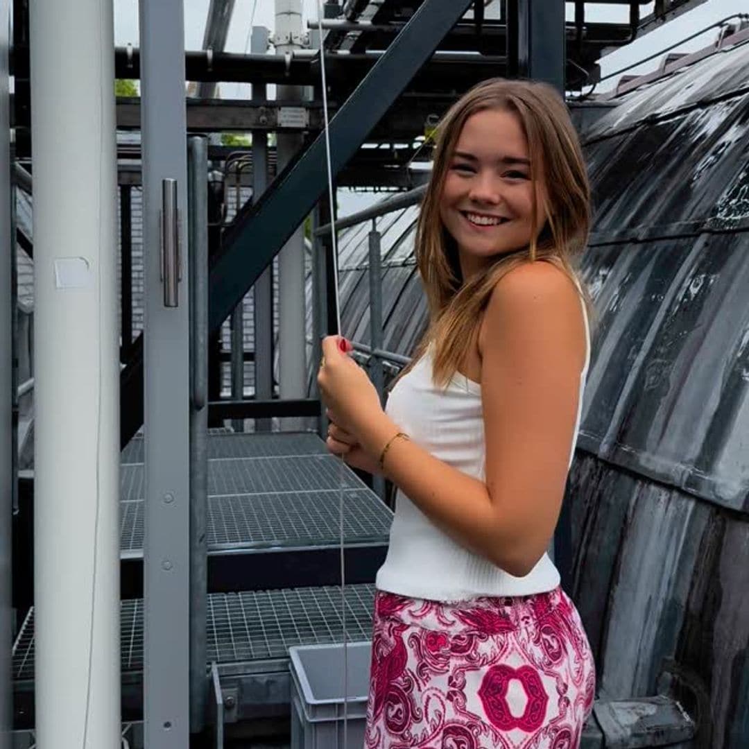 Ariane de Holanda lleva a palacio esta curiosa tradición popular para celebrar su graduación