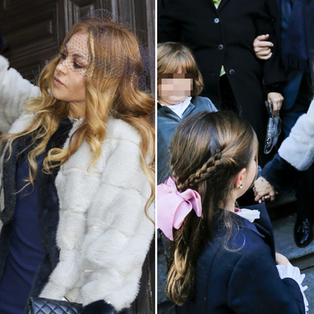 Paulina Rubio muestra su lado más maternal en la boda de su hermano Enrique