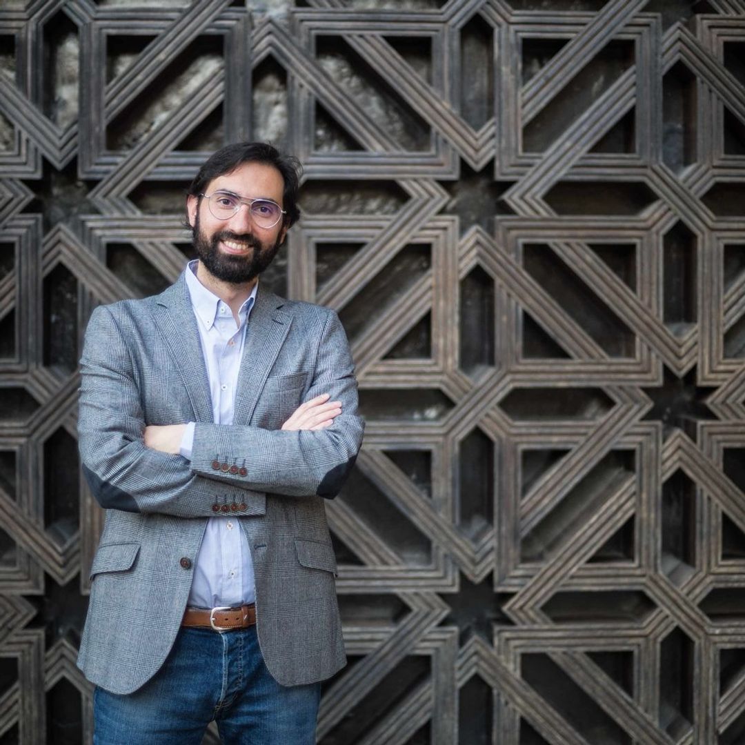 José Carlos Villarejo García, de la Casa-Museo del Guadamecí Omeya, el museo cordobés que impulsa la candidatura de los guadamecíes y cordobanes como Patrimonio Inmaterial de la Humanidad. Córdoba