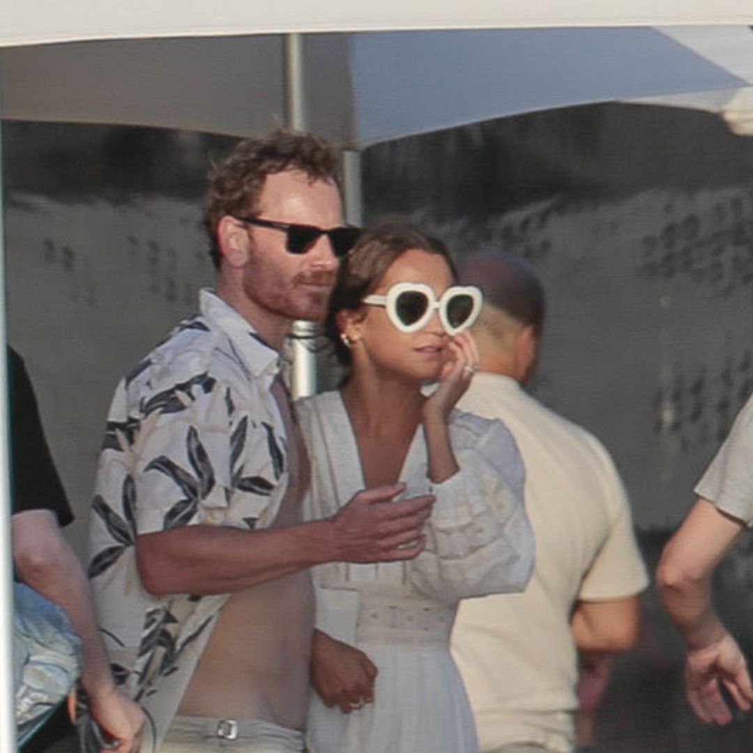 El 'look' preboda con el que Alicia Vikander ha celebrado su matrimonio con Michael Fassbender
