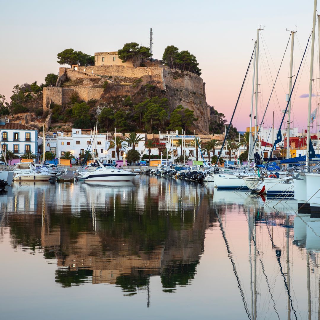 Puerto y castillo de Denia, Alicante