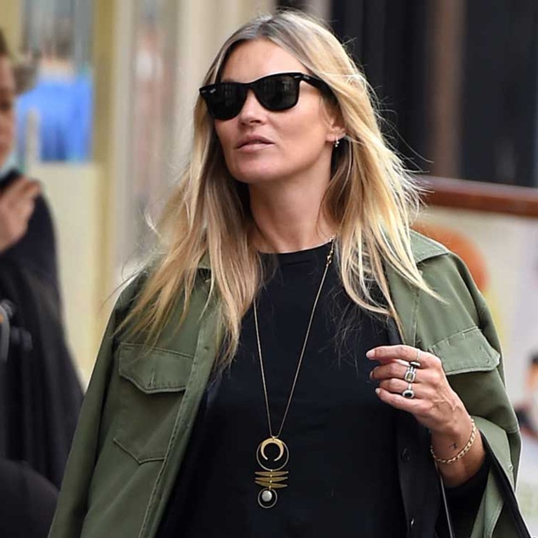 Historia de un flechazo: ni alpargatas ni zapatillas, el calzado cómodo que Kate Moss no se quita es este