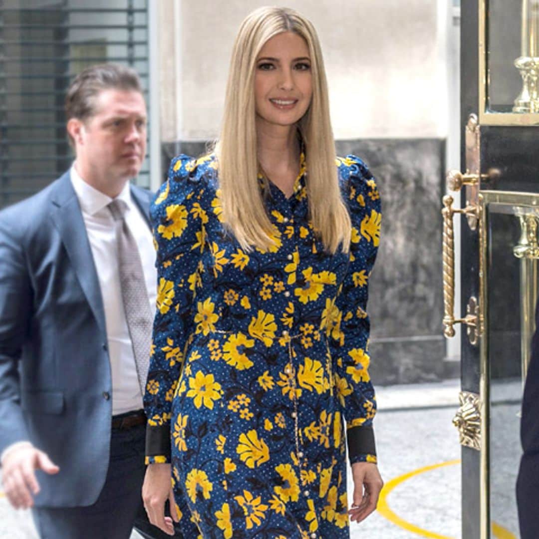 Las curiosidades del vestido de flores (rebajado) de Ivanka Trump