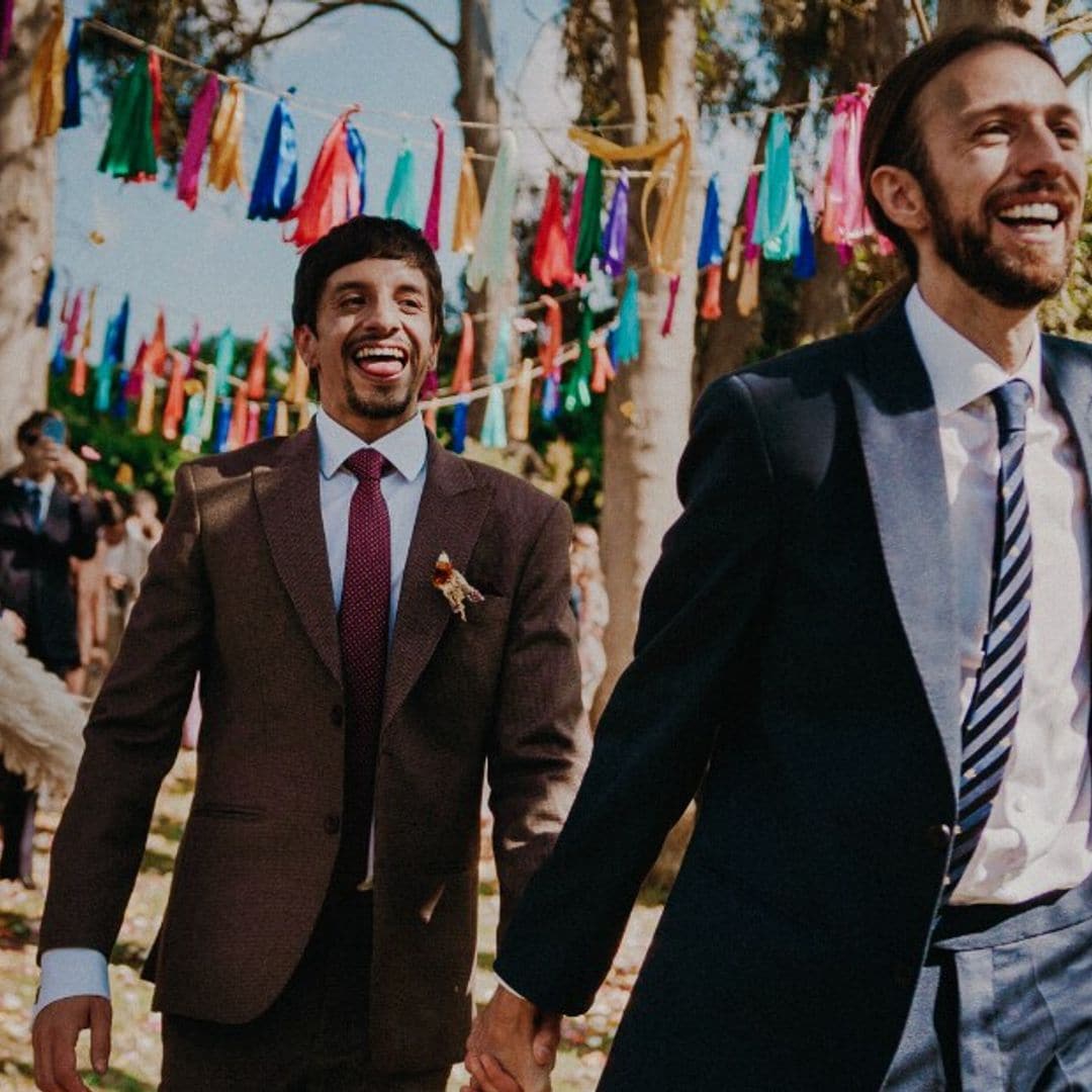 Todos los detalles sobre la romántica boda de Esteman y Jorge Caballero