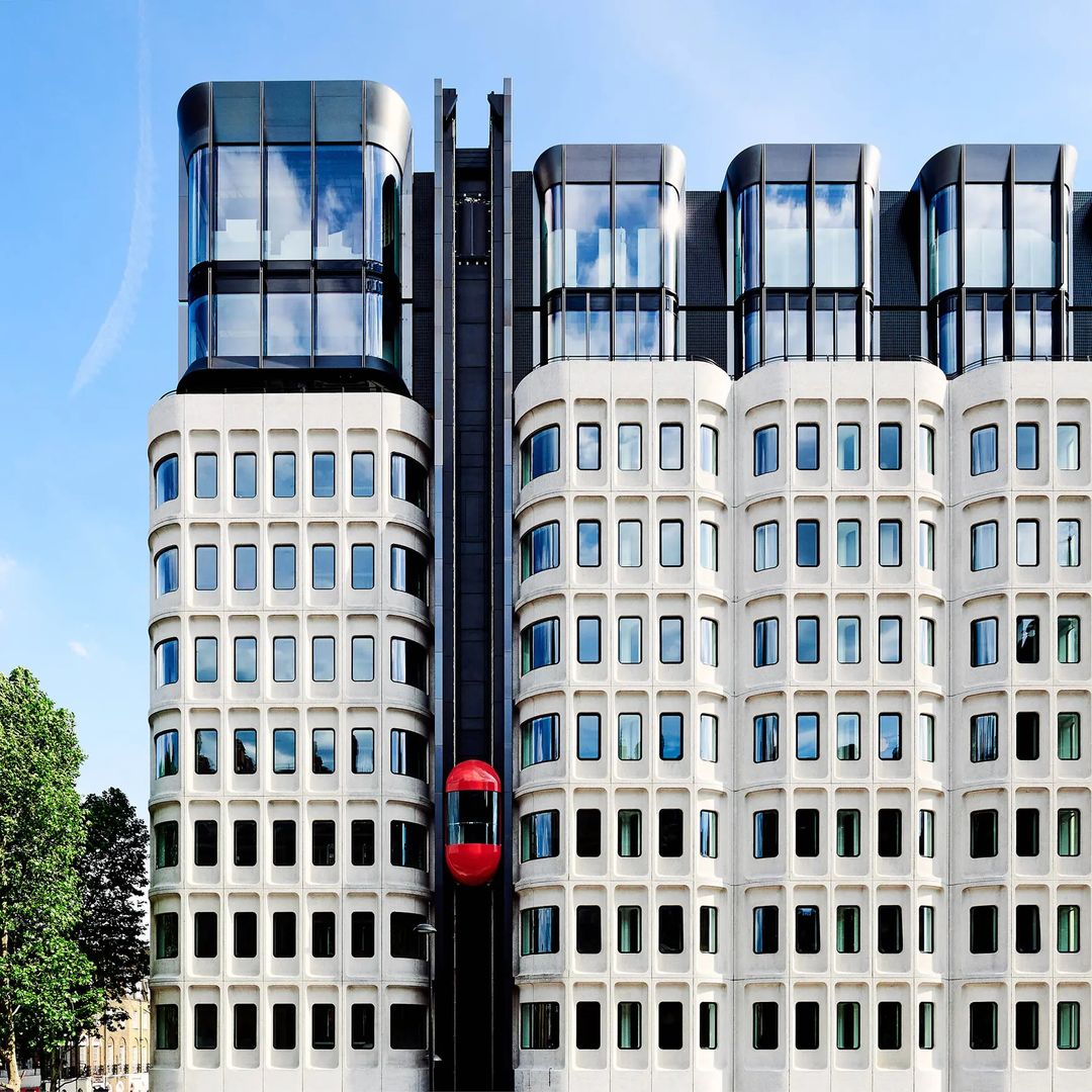 hotel The Standard en Londres y su fachada brutalista