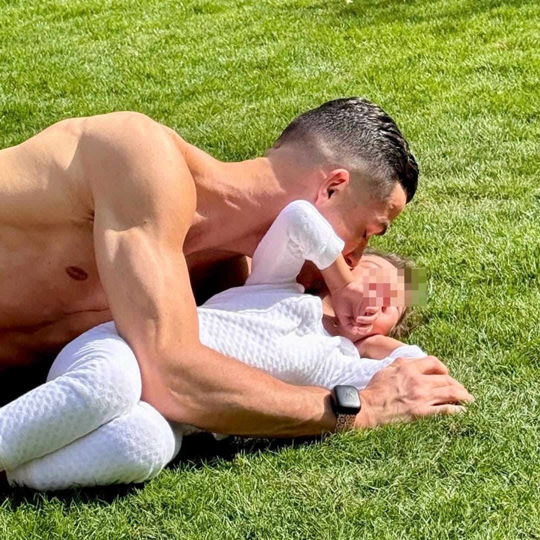 Bella Esmeralda derrite a Cristiano Ronaldo con un mensaje lleno de ternura