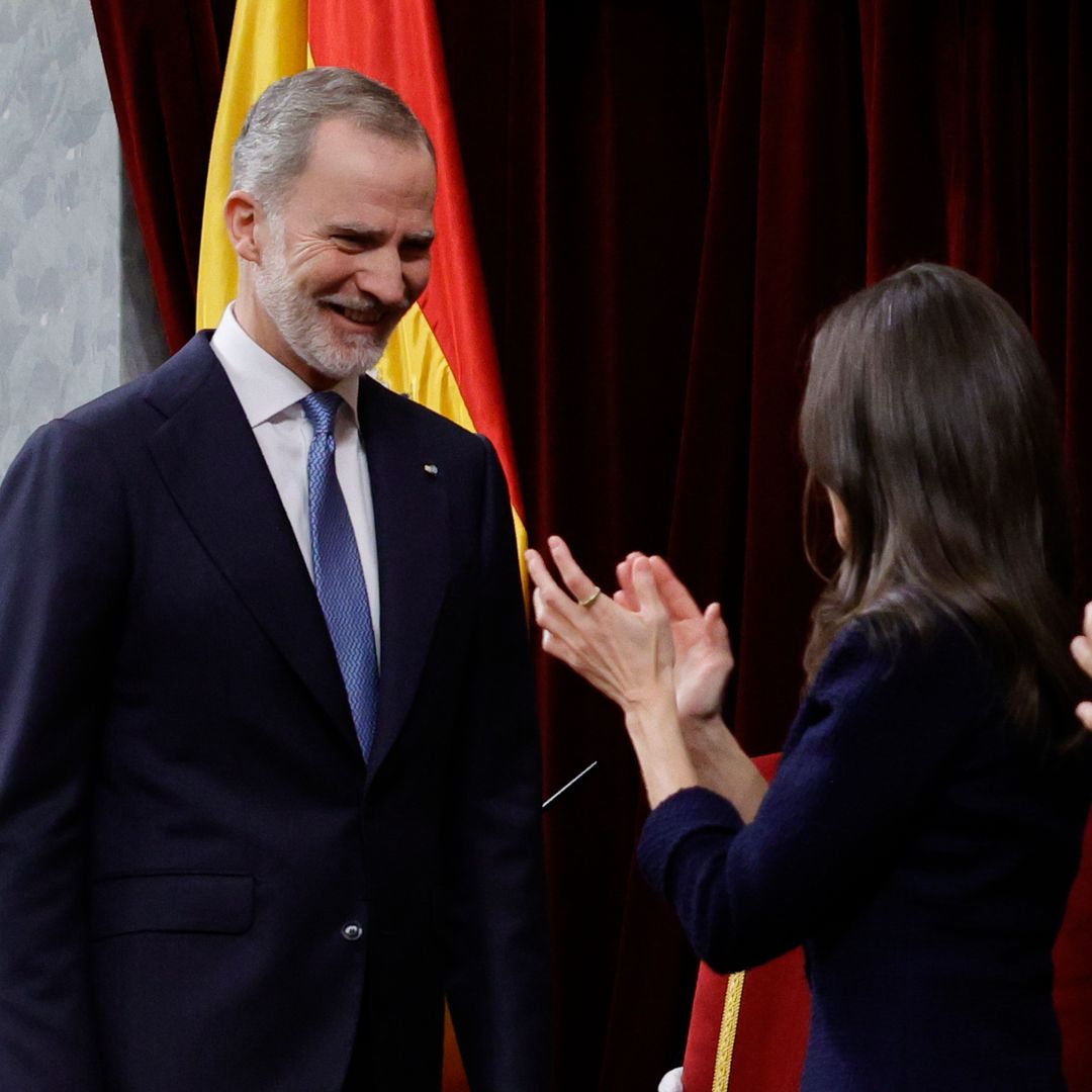 Los gestos más destacados de los Reyes en un acto marcado por la inesperada 'presencia' de Leonor