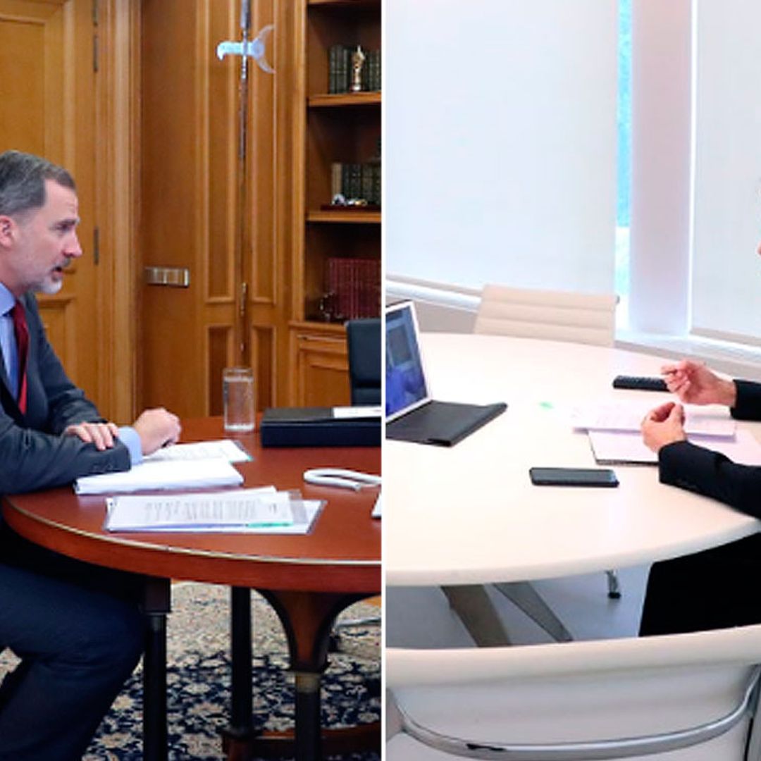 De la sobriedad de doña Letizia al estilo clásico de don Felipe: analizamos los despachos de los Reyes