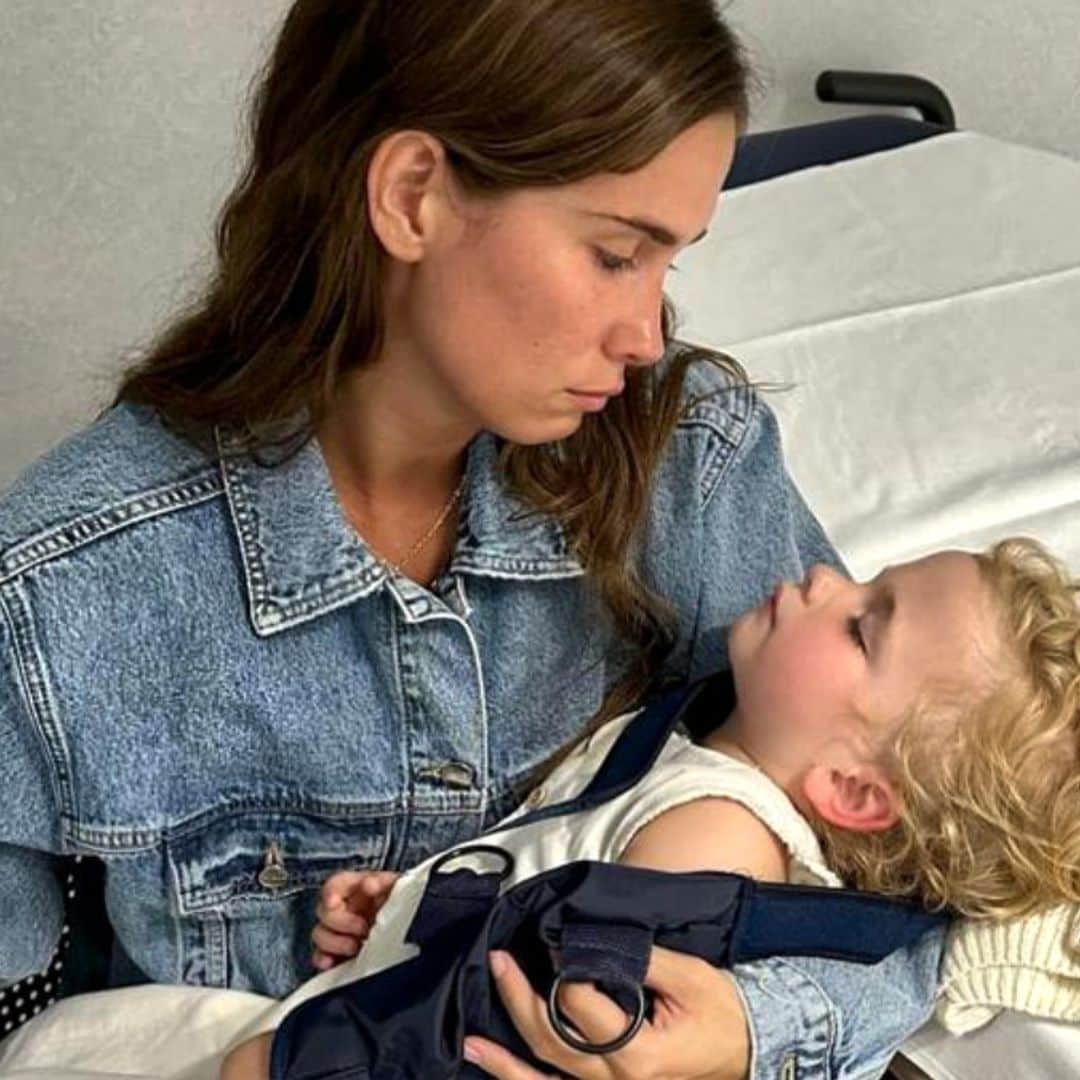 María Pombo cuenta apenada que su hijo Martín se ha roto dos huesos: 'La primera vez que siento dolor de corazón'