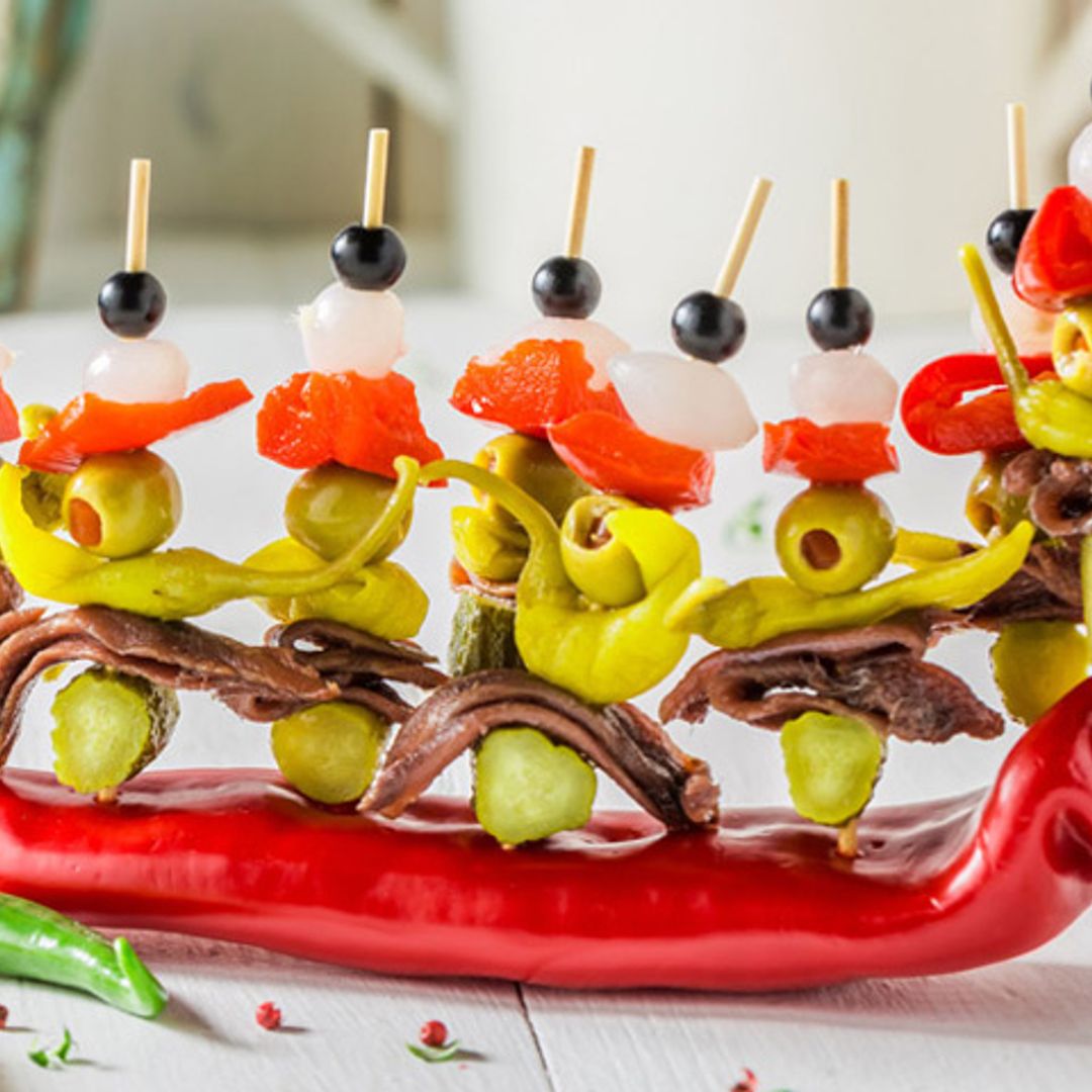 Banderillas de encurtidos