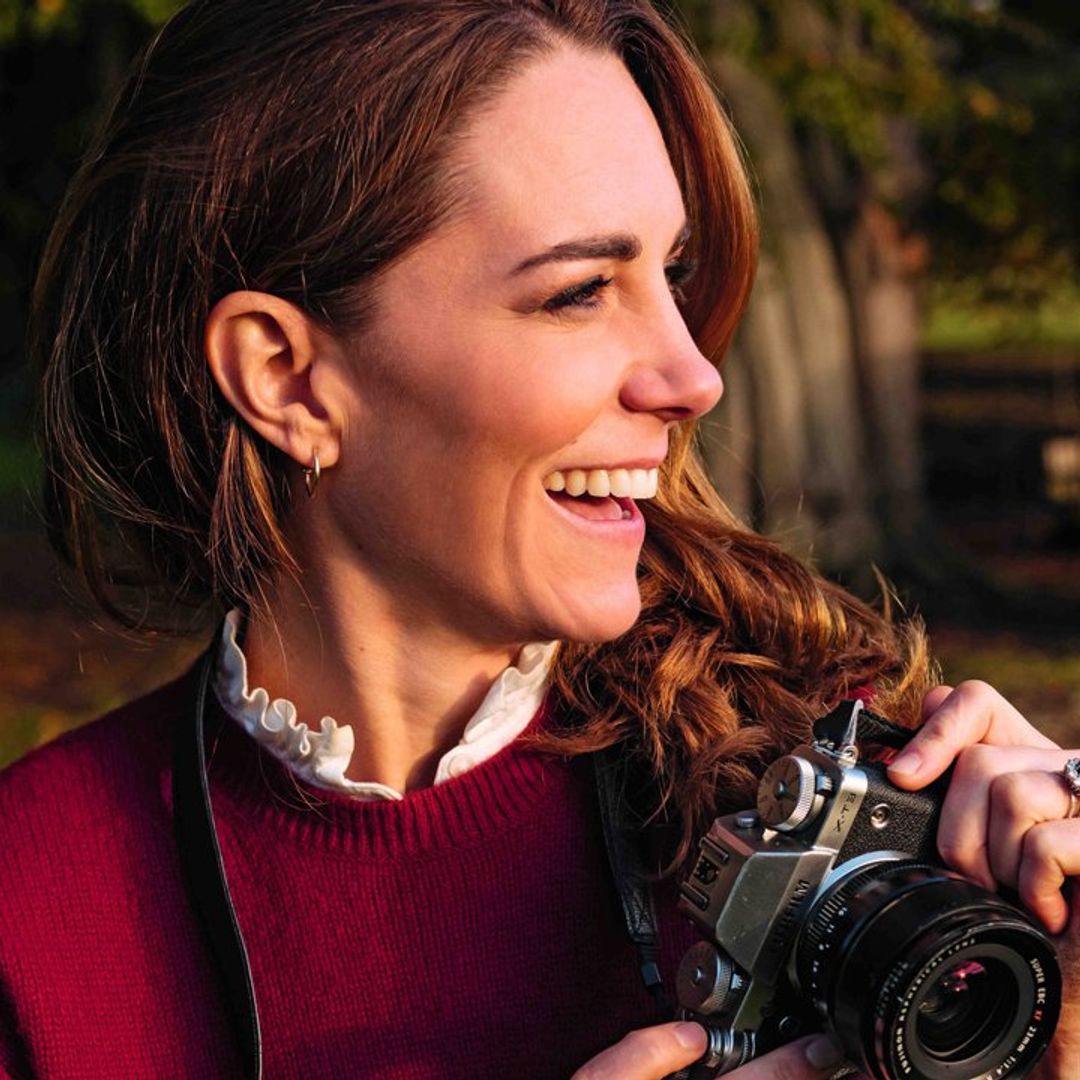 La nueva imagen de Kate Middleton, cámara en mano, en su casa de campo