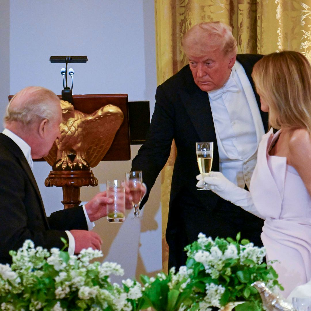 El vídeo viral de Carlos III en la Casa Blanca: su comentario a Donald Trump que hizo reír a todos