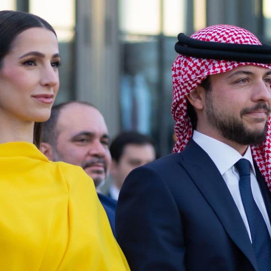 Descubrimos el impresionante anillo de la futura reina de Jordania
