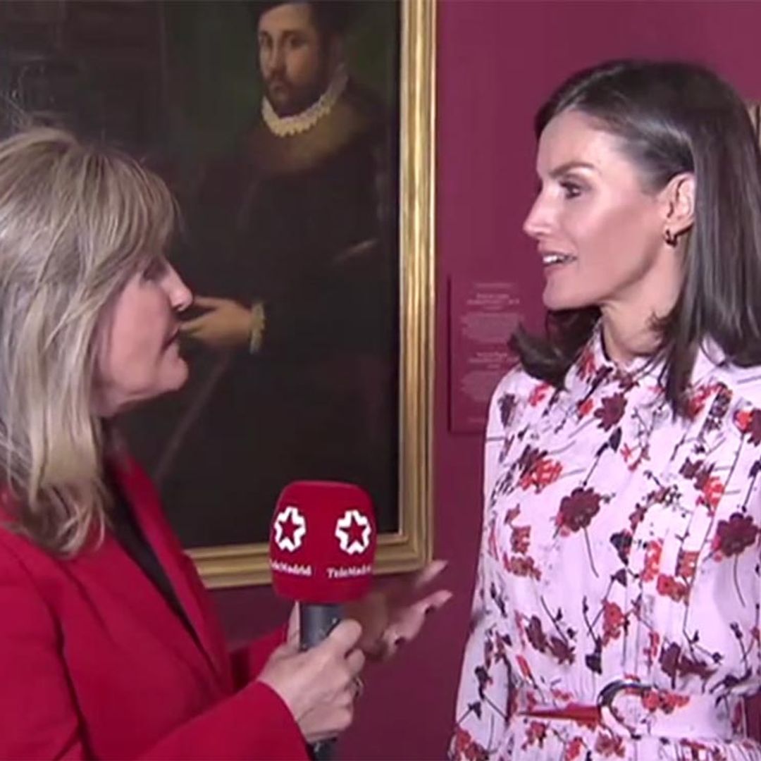 Escucha la entrevista a la reina Letizia durante su visita al Museo del Prado