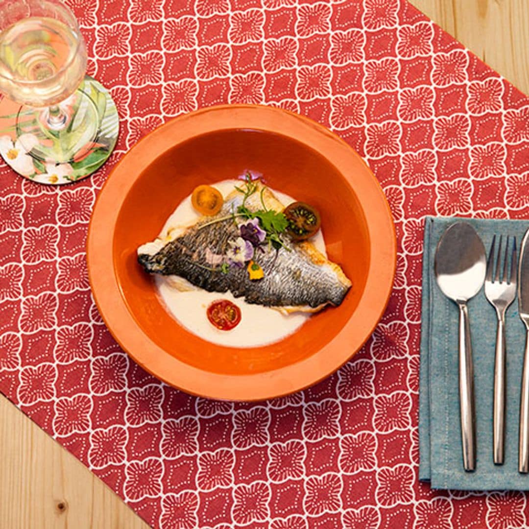 Dorada con ajoblanco