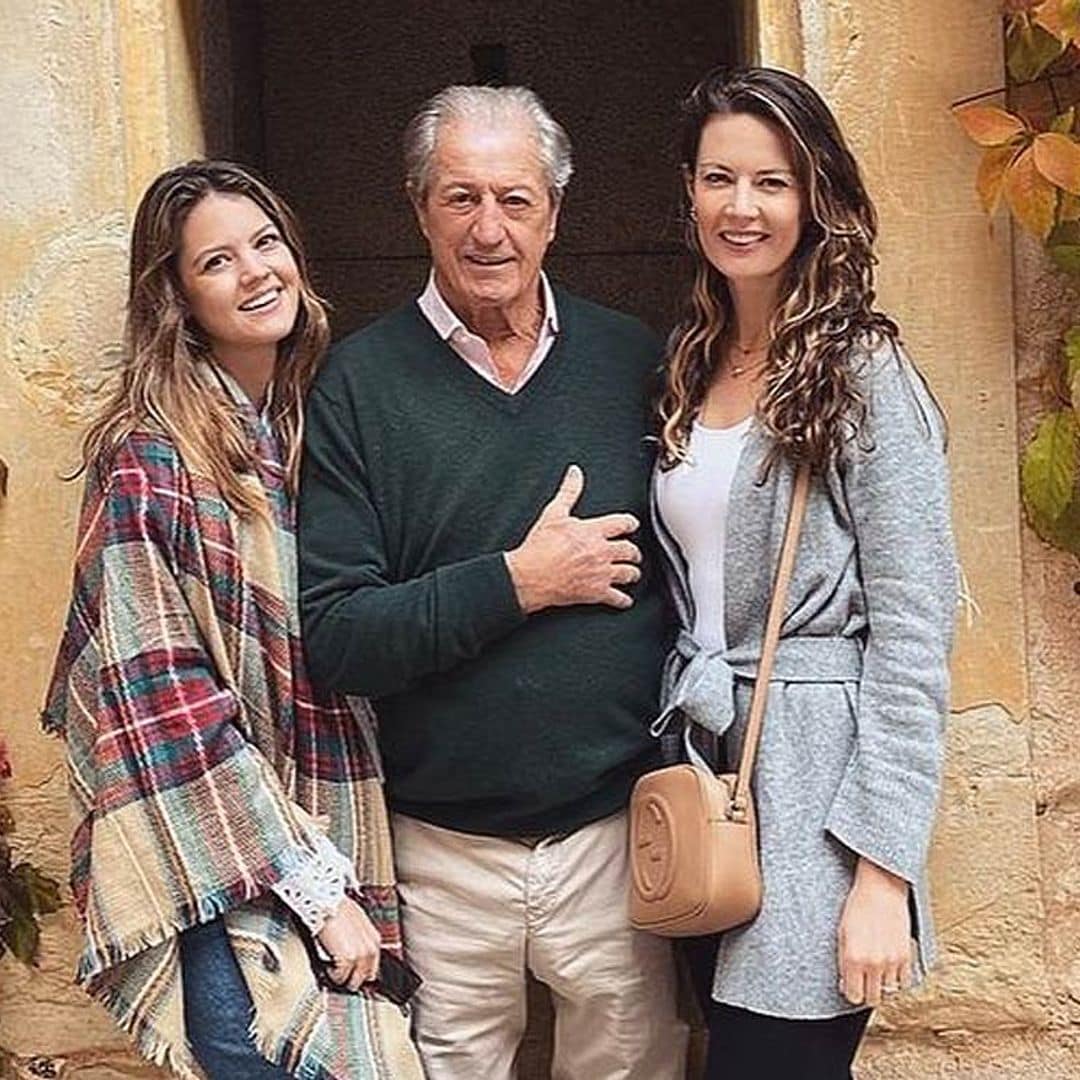 ¡La familia es lo primero! Isabelle Junot hace turismo con su padre y su hermana por Segovia