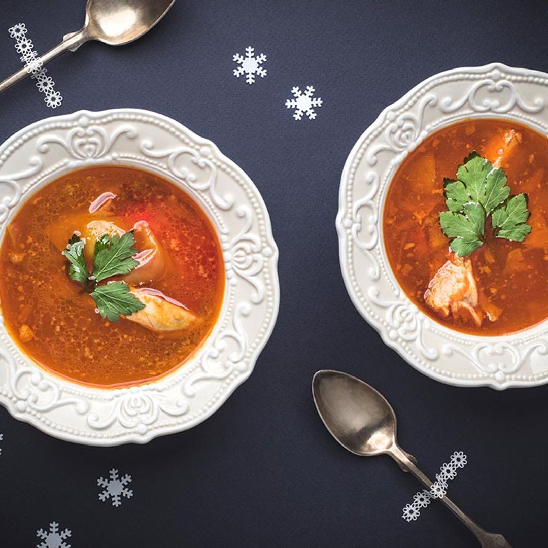 sopa pescado