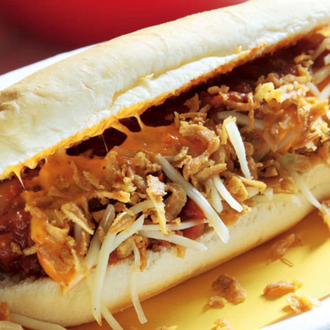 Perrito con mayonesa de sobrasada