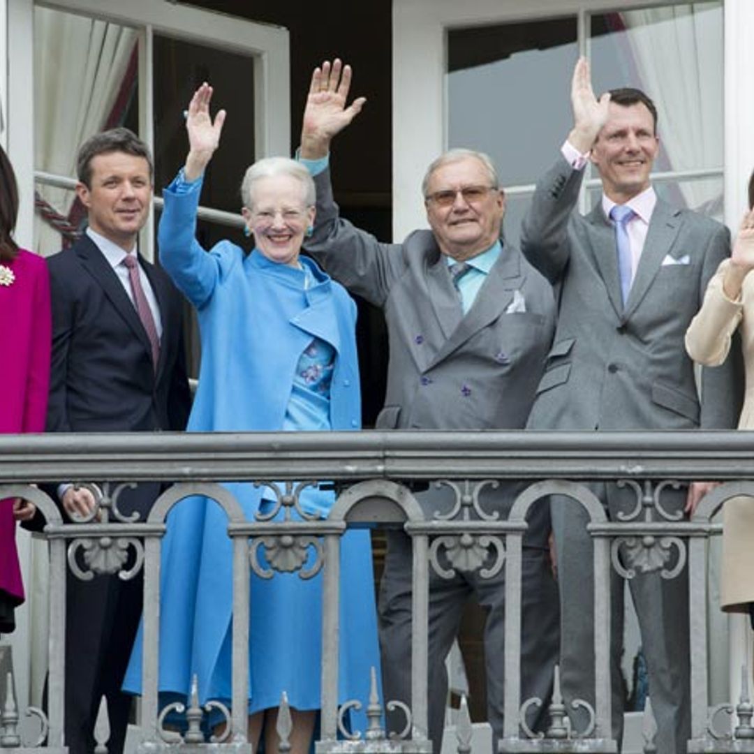 La reina Margarita de Dinamarca celebra junto a todos sus nietos su 76 cumpleaños