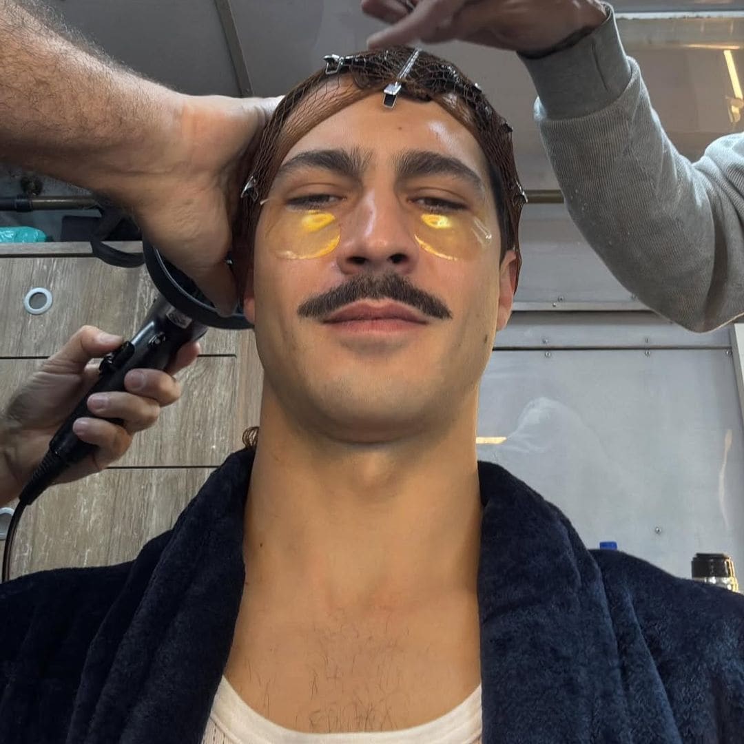 Chino Darín comparte fotos del rodaje de la película 'El Ruso'