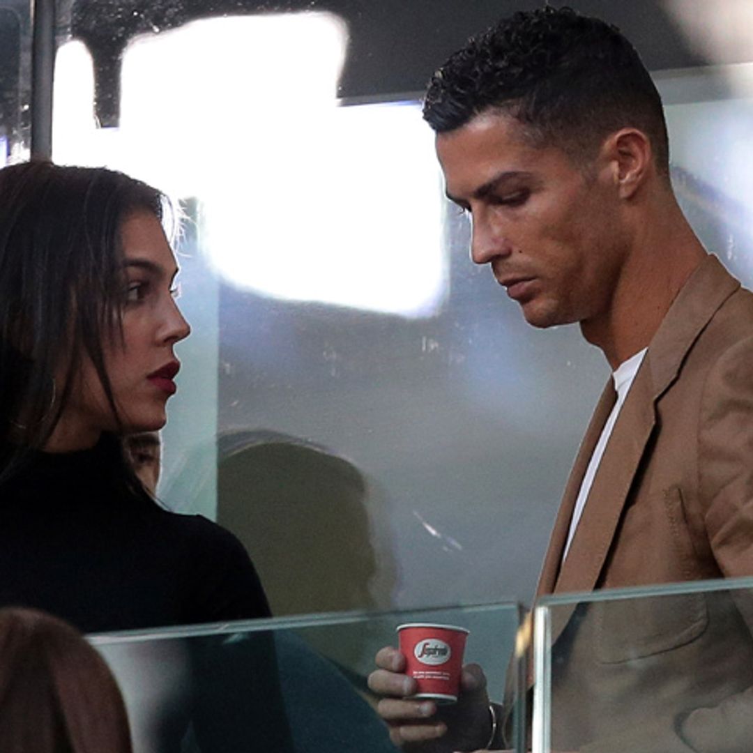 Cristiano Ronaldo, acompañado de Georgina Rodríguez y su familia, apoya a la Juventus desde la grada
