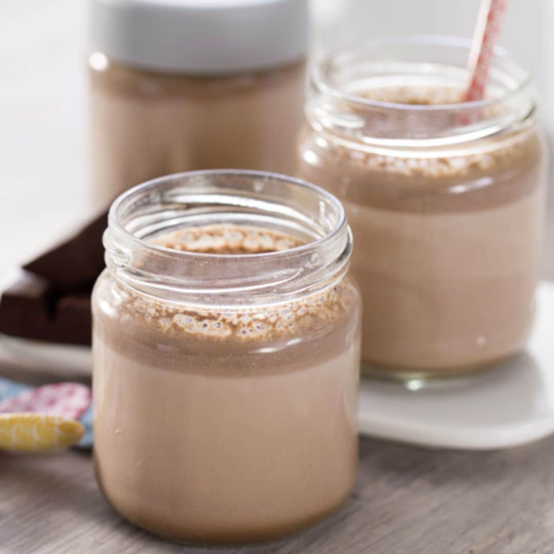 Yogur natural de chocolate