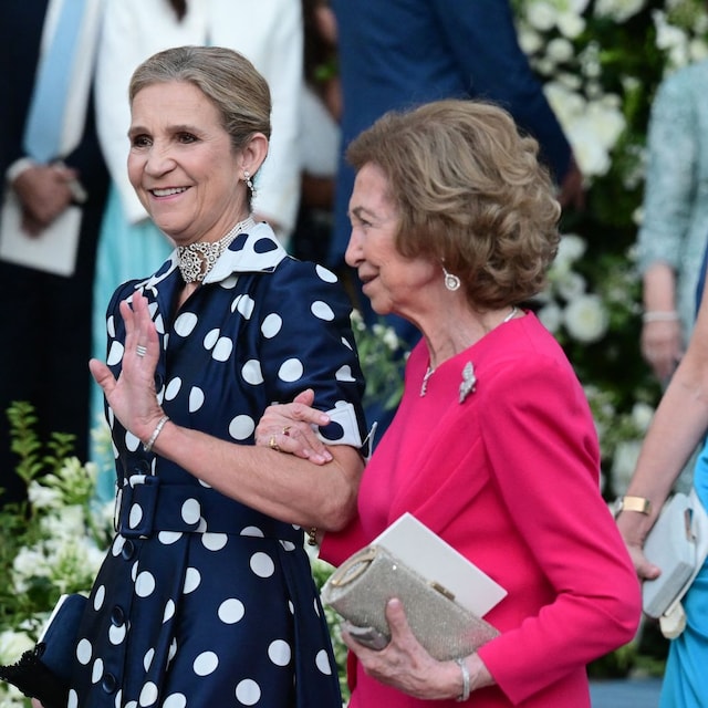 Infanta Elena y reina Sofía
