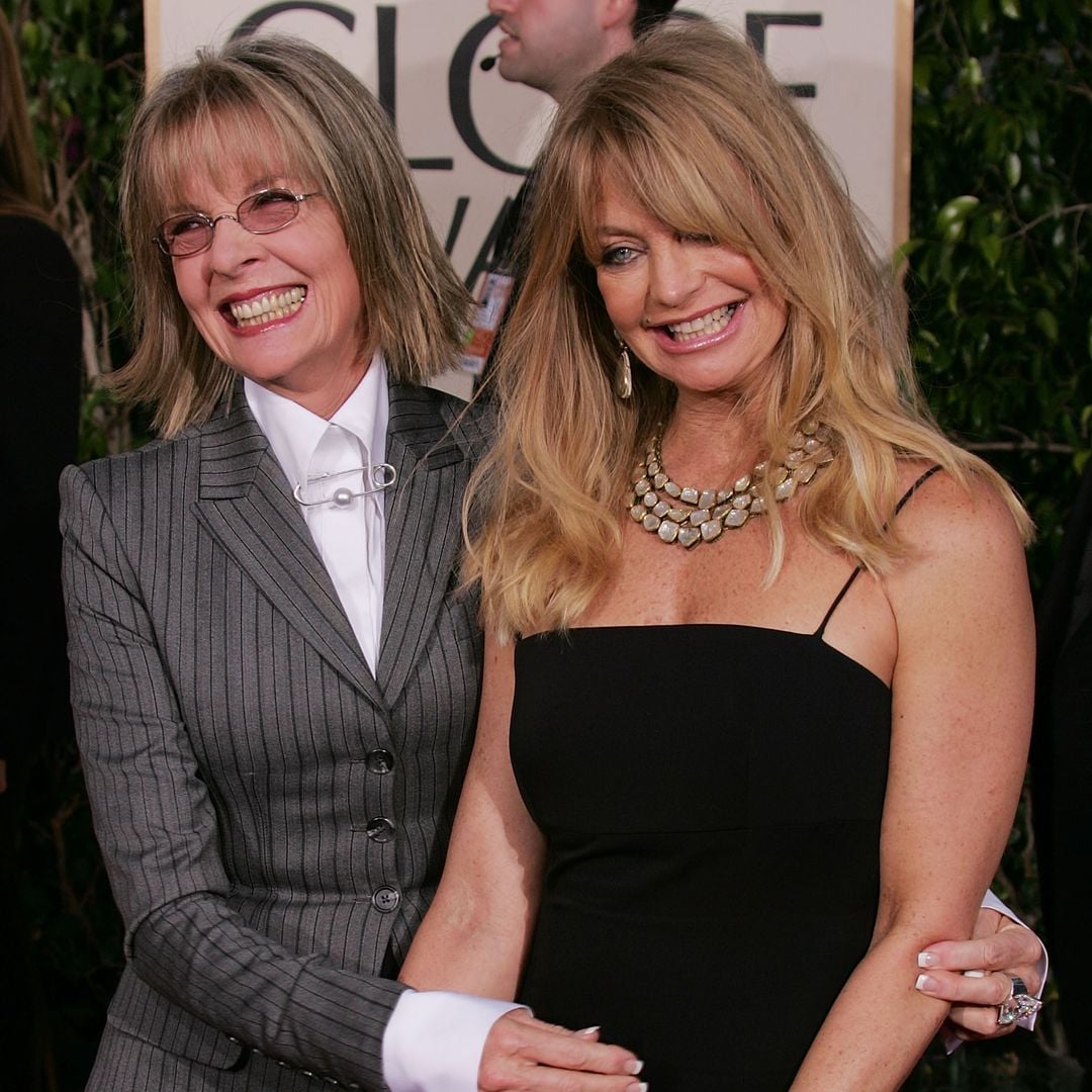 Las lágrimas de Goldie Hawn al recordar a Diane Keaton en su homenaje: “Nadie como ella debería morir”