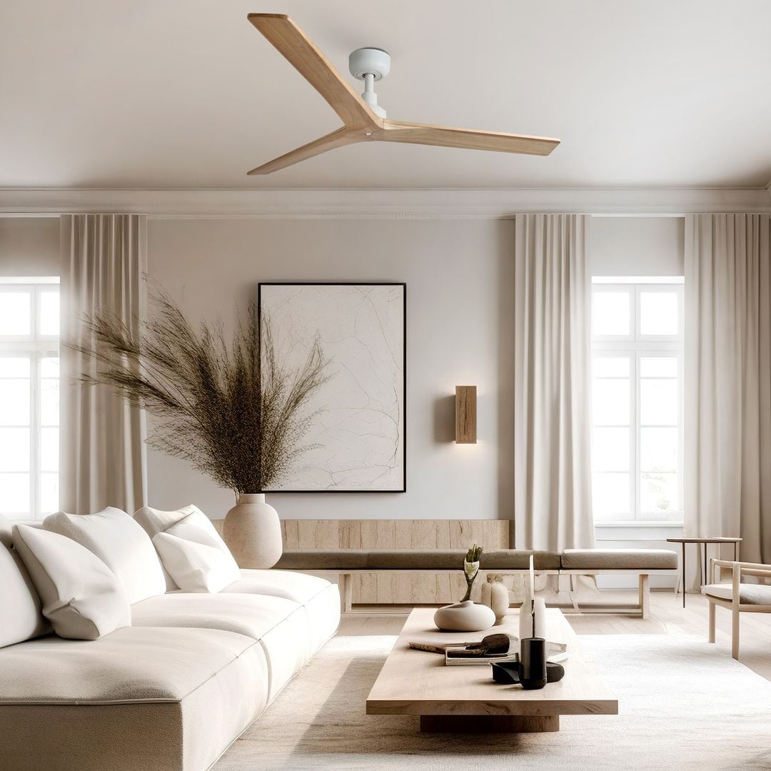 Ventiladores de techo: una solución decorativa y eficaz contra el calor