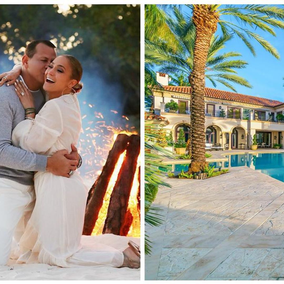 La lujosa mansión de 40 millones de dólares de Jennifer Lopez y Alex Rodriguez