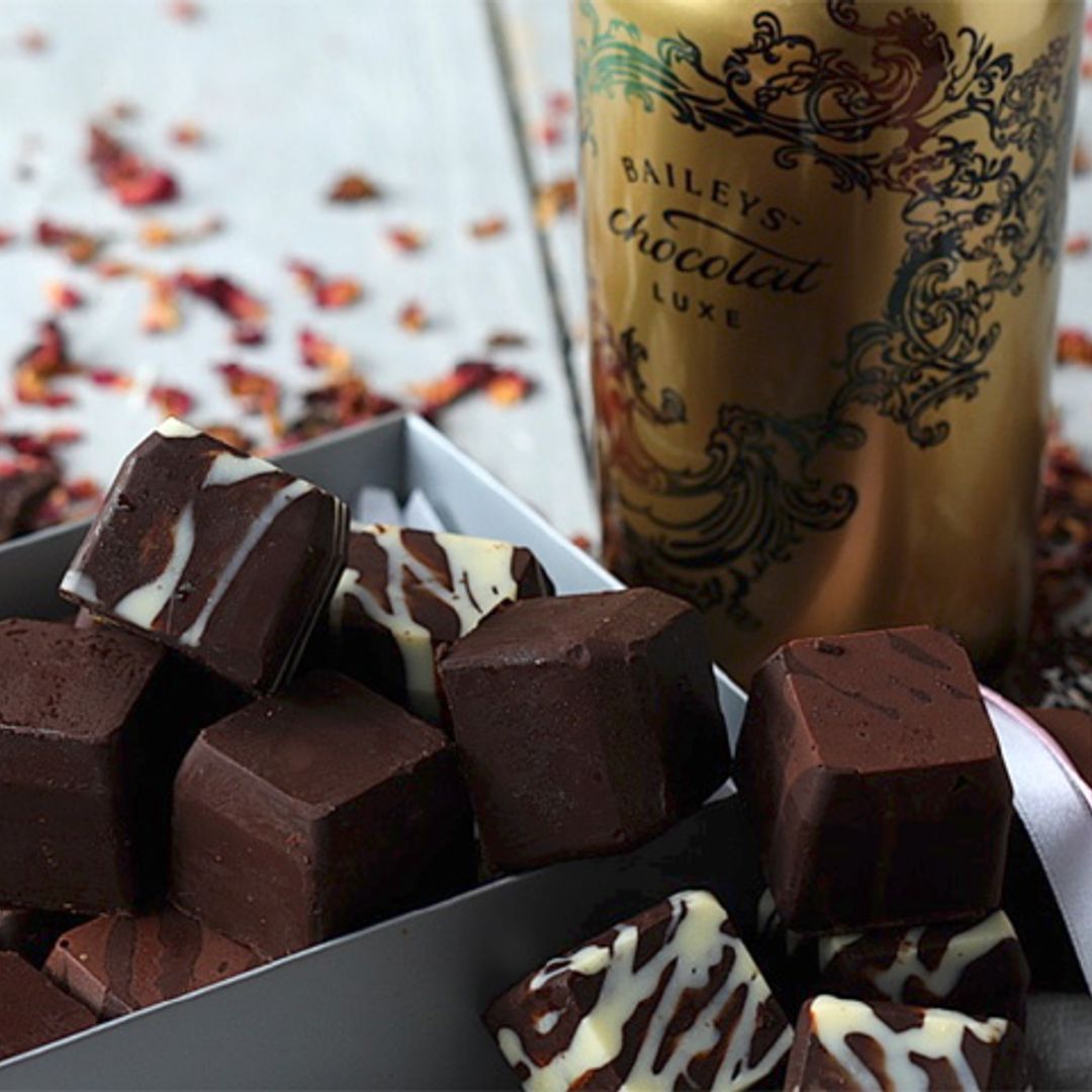 Receta: bombones de chocolate con Baileys