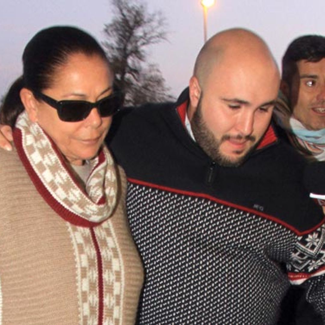 Isabel Pantoja, su hija Isa y su nieto Alberto conocen a Ana