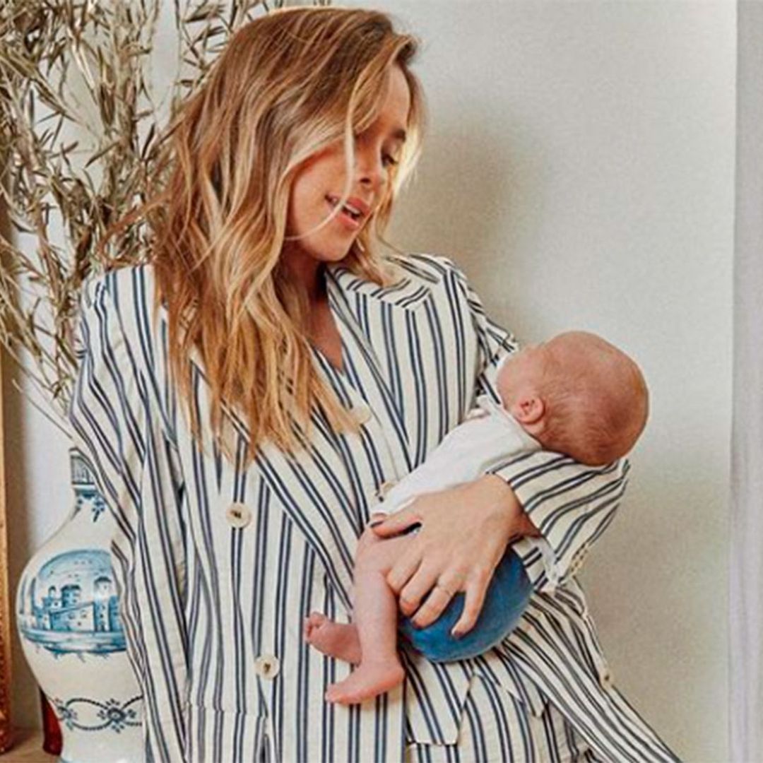 El entrenamiento de María Pombo con la mejor motivación: la visita de su hijo Martín
