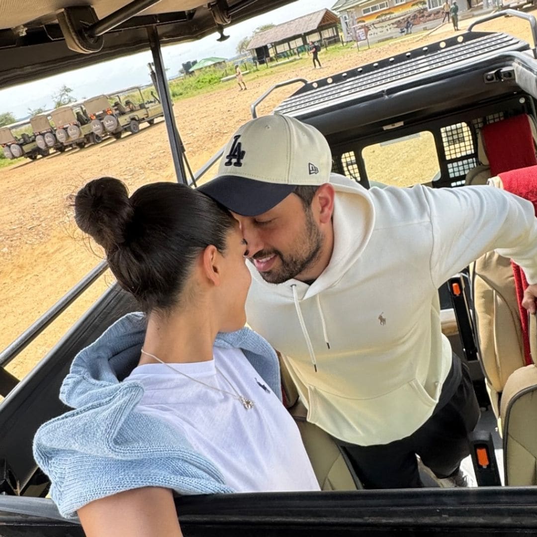 Ale Capetillo y Nader Shoueiry viven su romance en medio de un safari en África: 'Cumplí el viaje de mis sueños'
