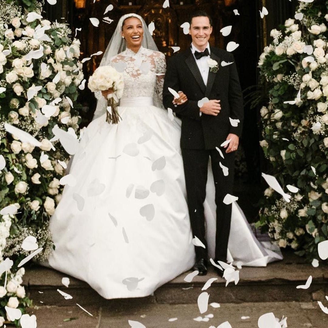 La espectacular boda de Jasmine Tookes en Ecuador con un vestido de novia inspirado en Grace Kelly