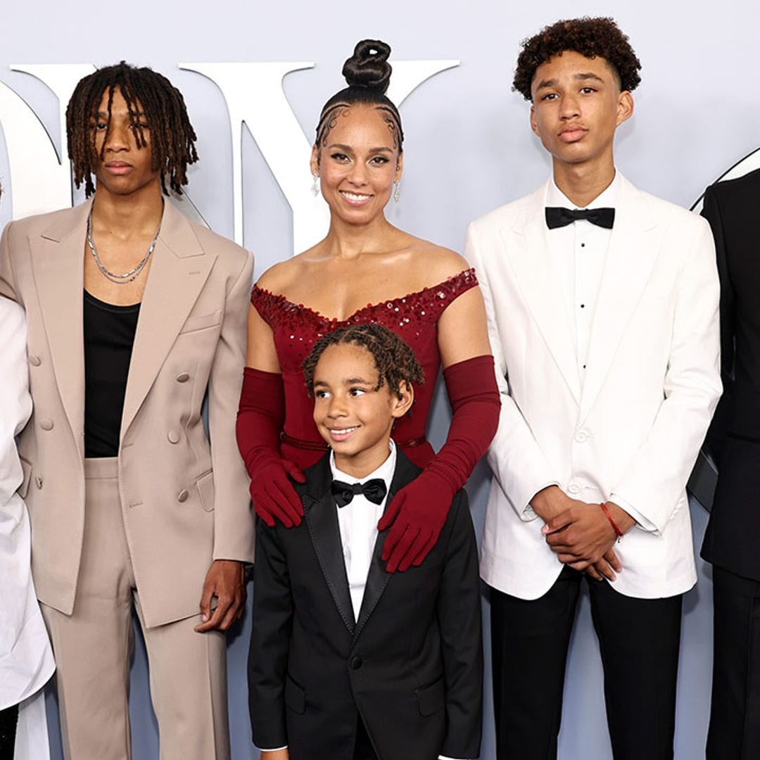 Alicia Keys, acompañada por su familia en una noche importante para ella, ¿quién es quién?