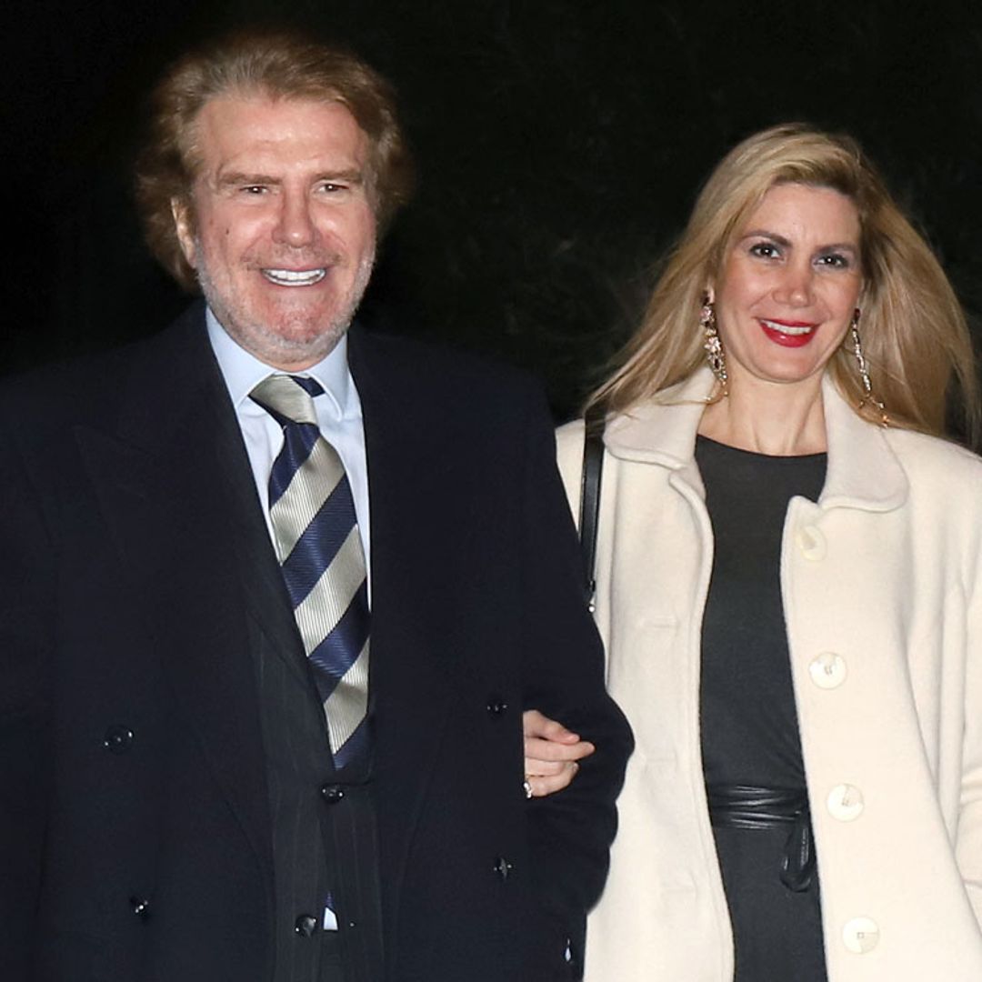 Edmundo Arrocet, de un restaurante a su casa con su misteriosa acompañante