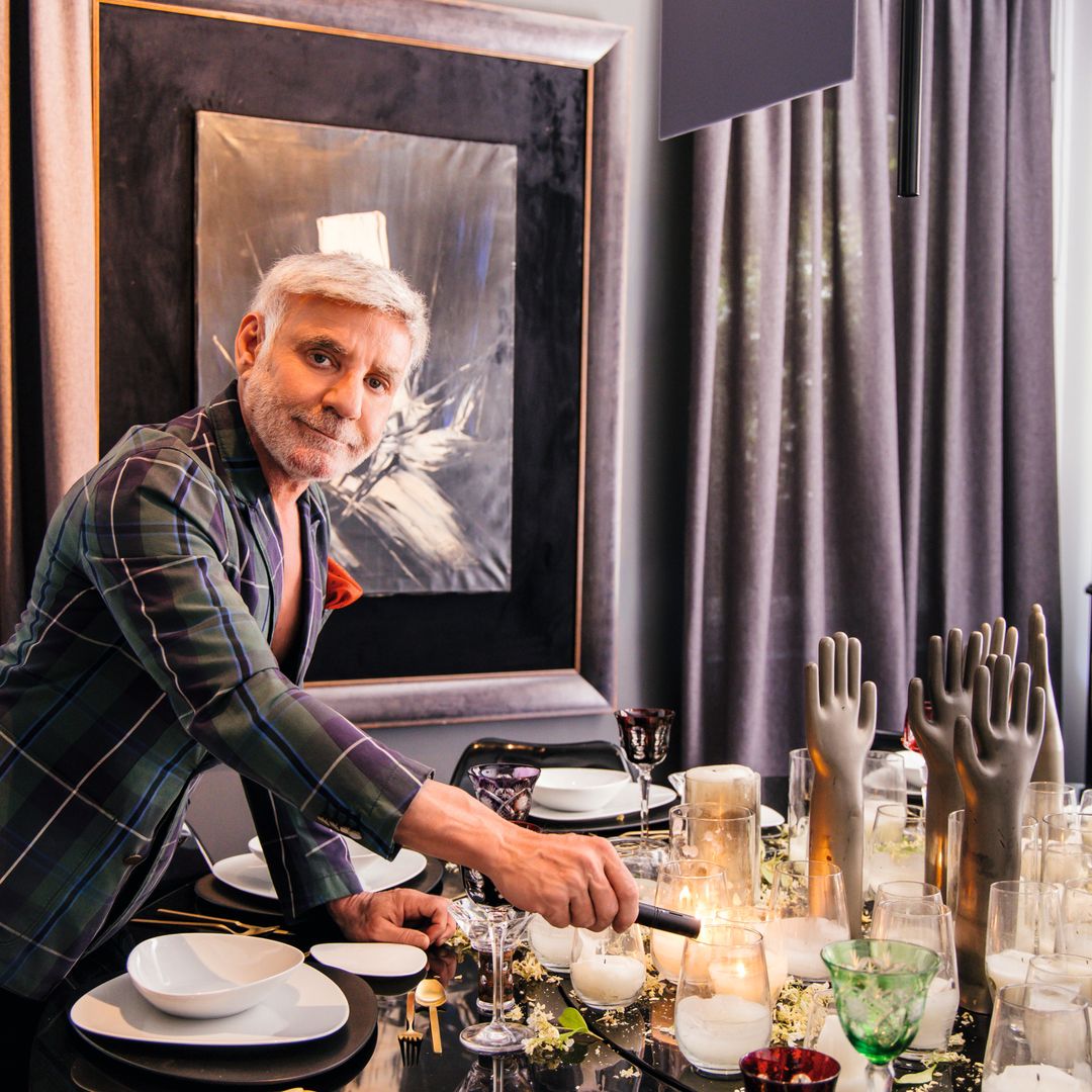 Joaquín Torres en el comedor