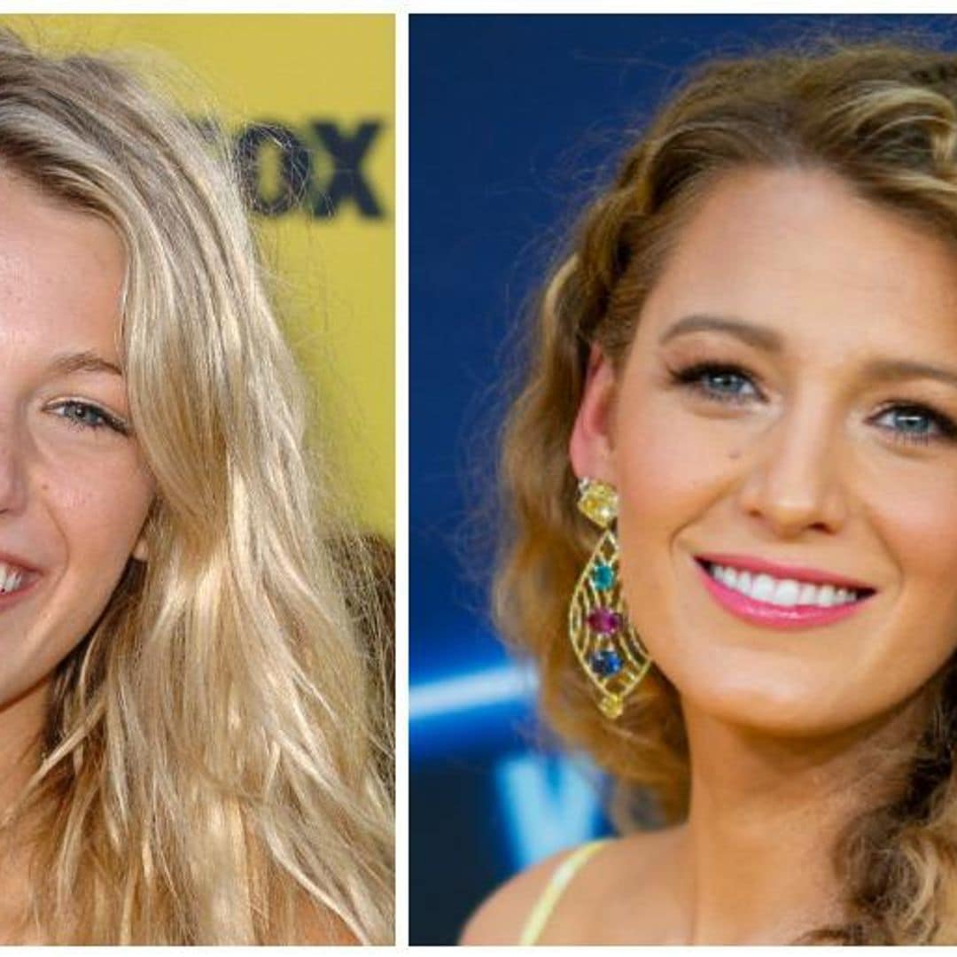 ¡Tierno antes y después! Así lucía Blake Lively, esposa de Ryan Reynolds, en sus inicios