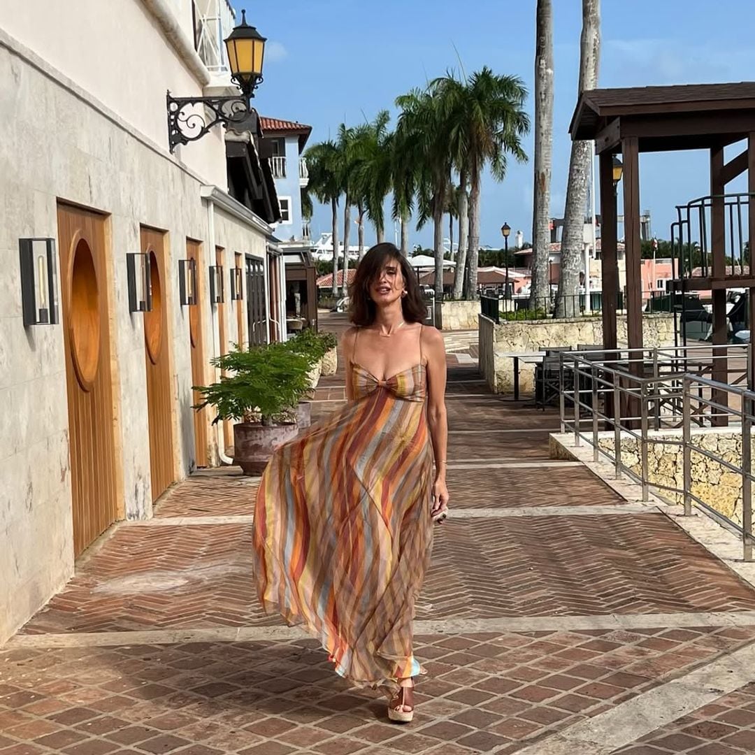 Así luce Paz Vega a sus 49 años: vestido de marca española y proyecto secreto en República Dominicana
