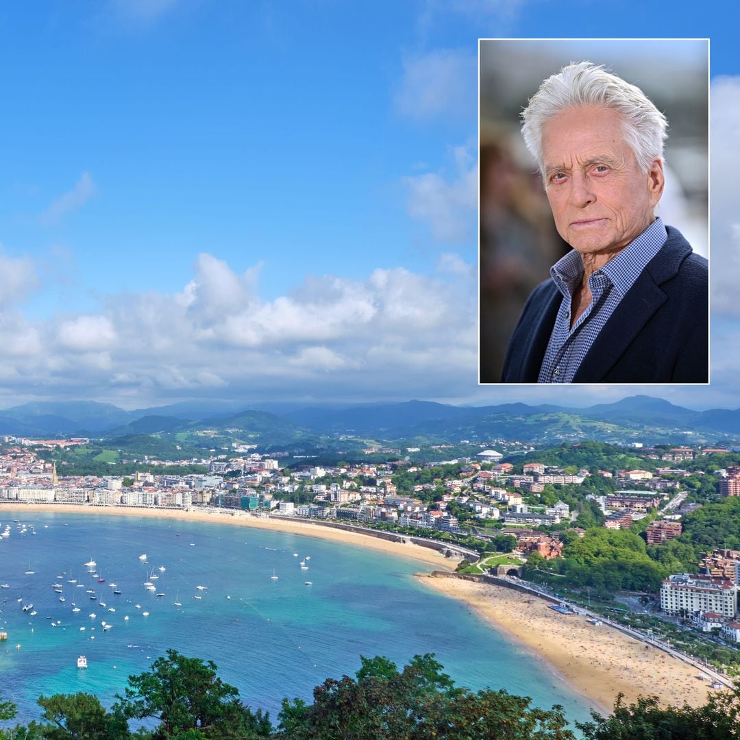 Michael Douglas alucina con esta playa del norte de España y su localización: ''Hermosa ciudad''